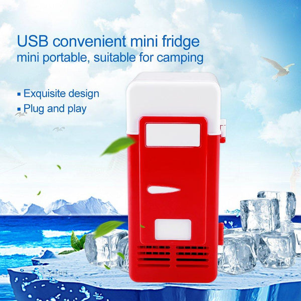 Mini USB Refrigerator Cooler Beverage Drink