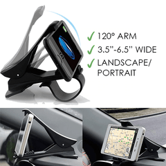 New Universal Rotatable Car Phone Clip Holder